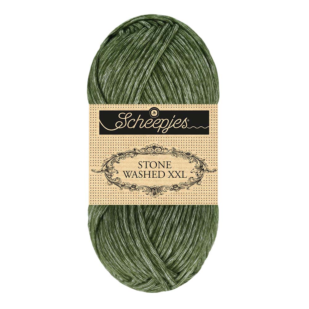 Scheepjes Stone Washed XXL 100g - 891 Chlorite Green