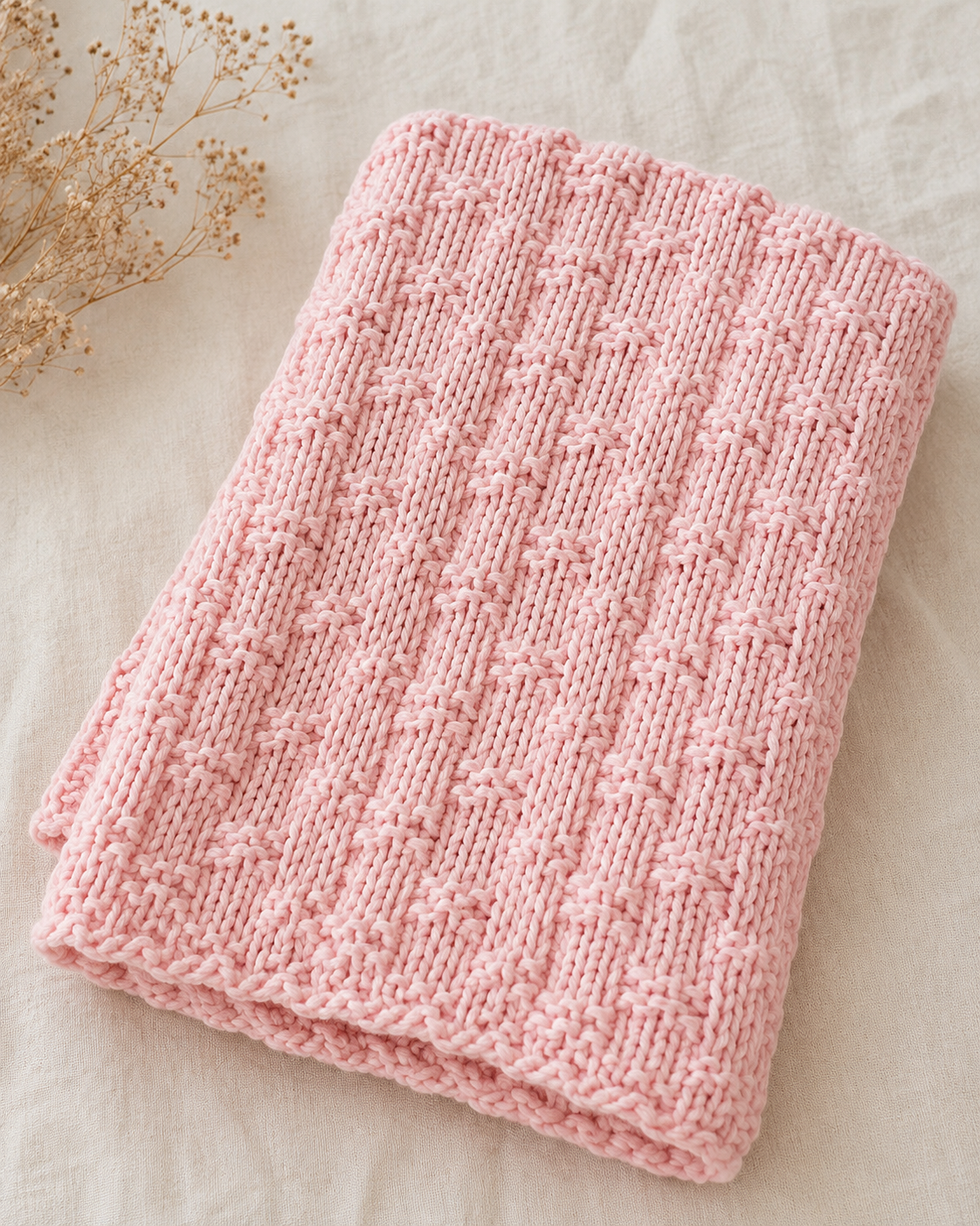 Breipatroon Babydeken | CL-B003 | Casa Lana