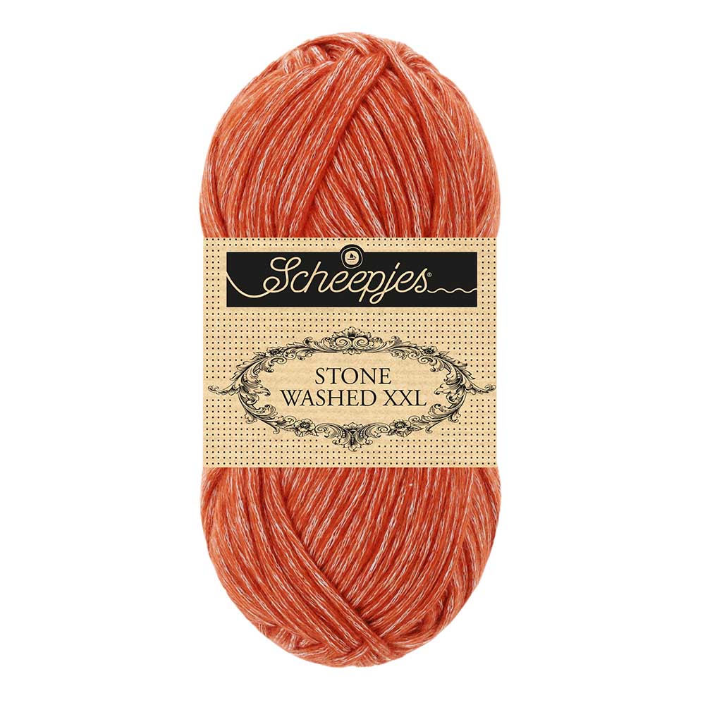 Scheepjes Stone Washed XXL 100g - 883 Realgar Red