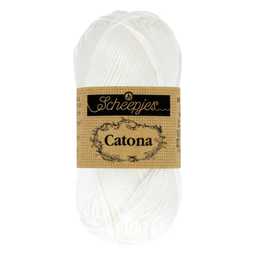 Scheepjes Catona 10g - 106 Snow White