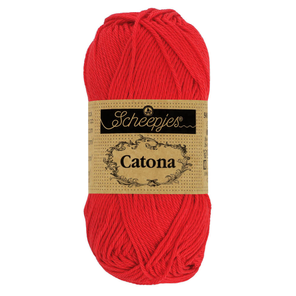 Scheepjes Catona 10g - 115 Hot Red