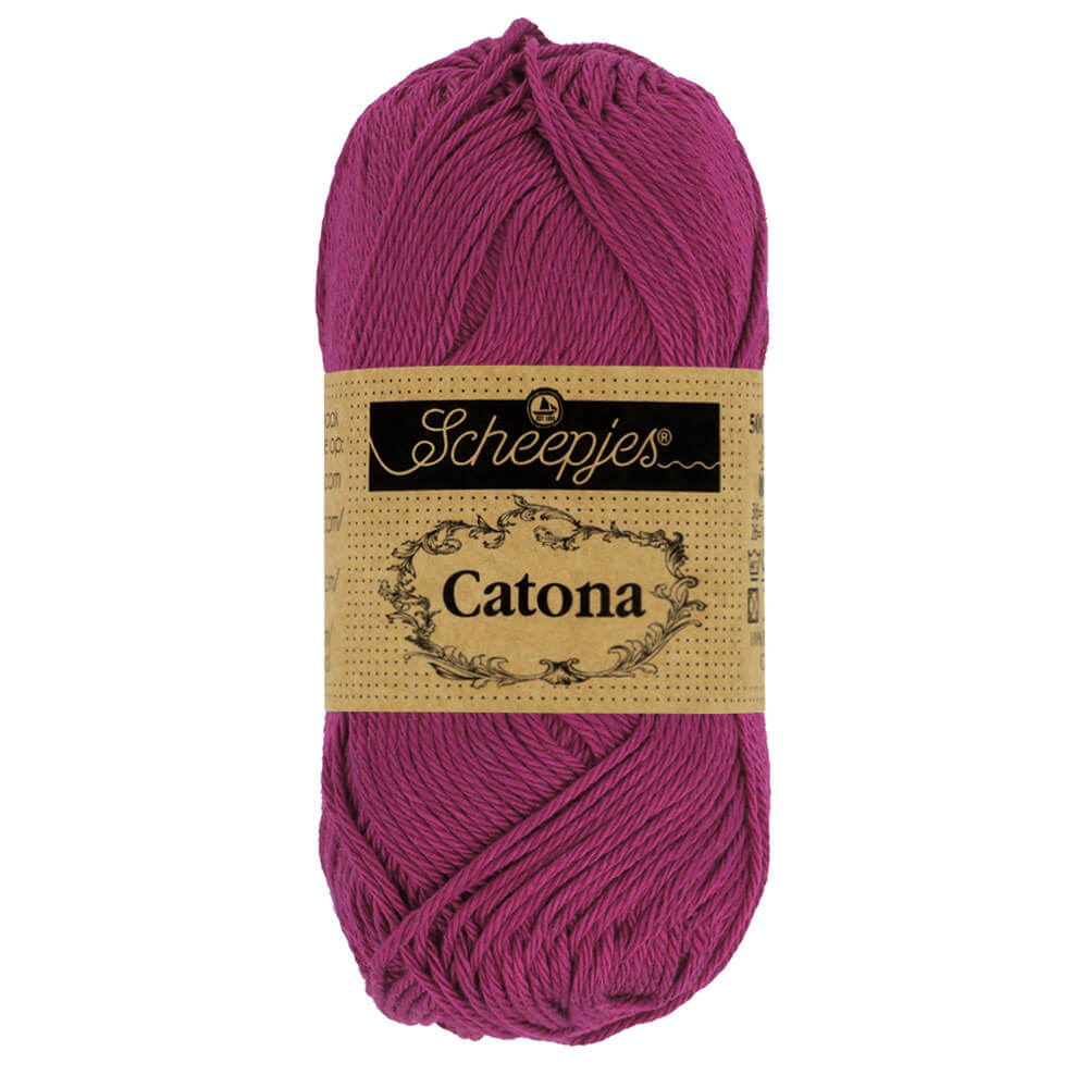 Scheepjes Catona 10g - 128 Tyrian Purple