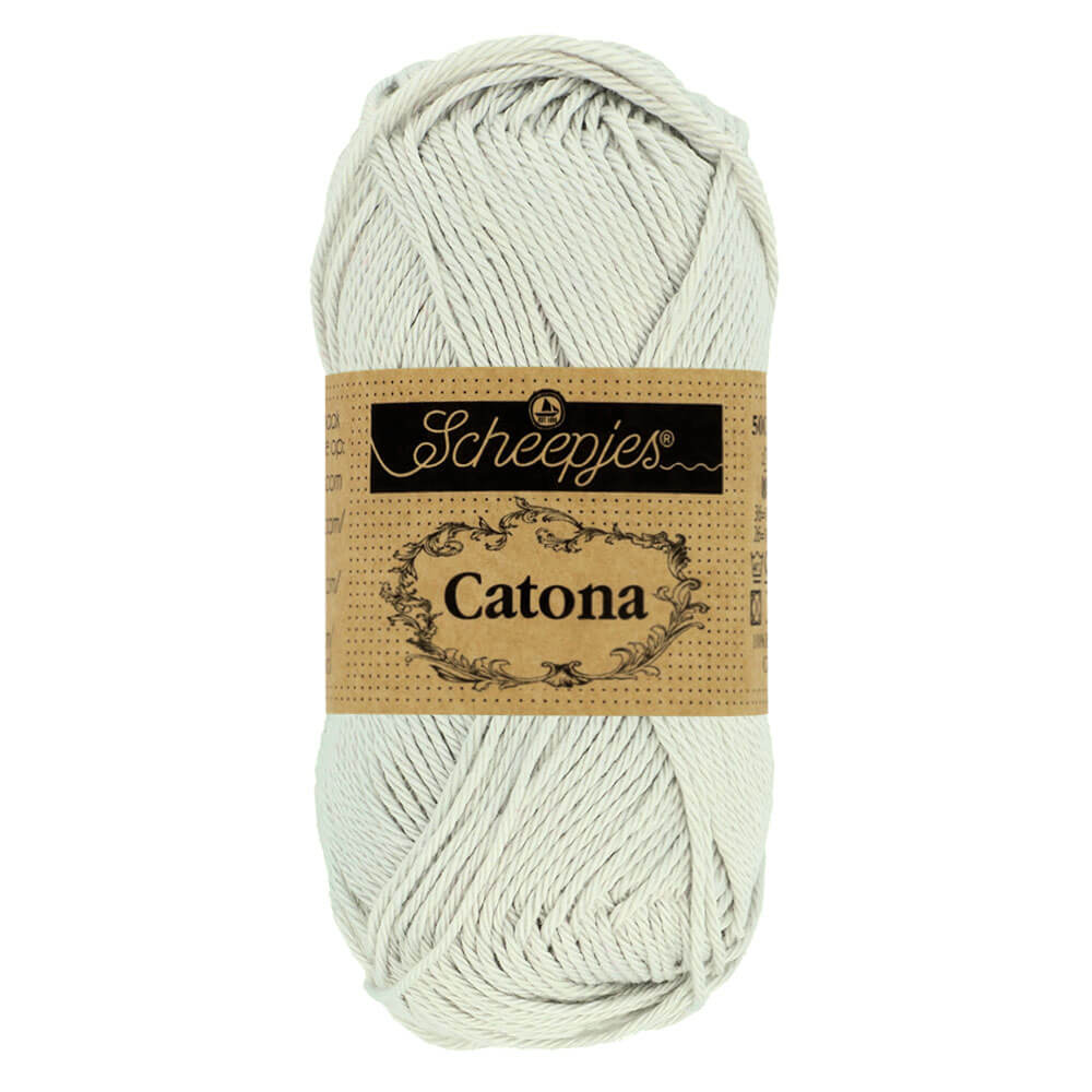 Scheepjes Catona 10g - 172 Light Silver