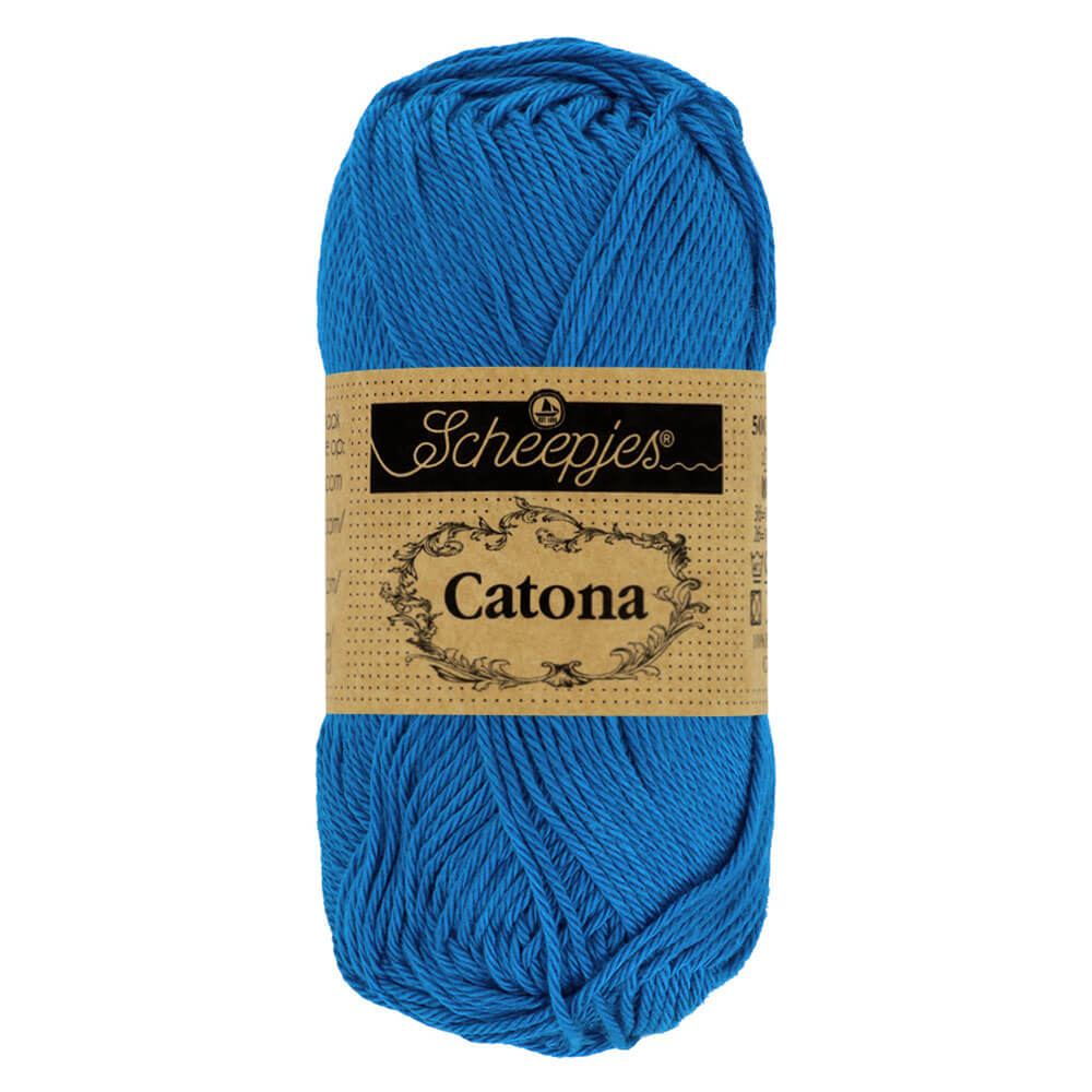 Scheepjes Catona 10g - 201 Electric Blue