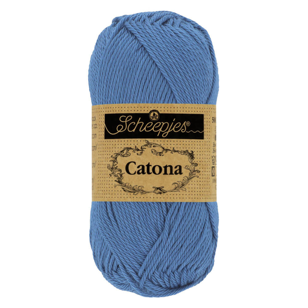 Scheepjes Catona 10g - 261 Capri Blue