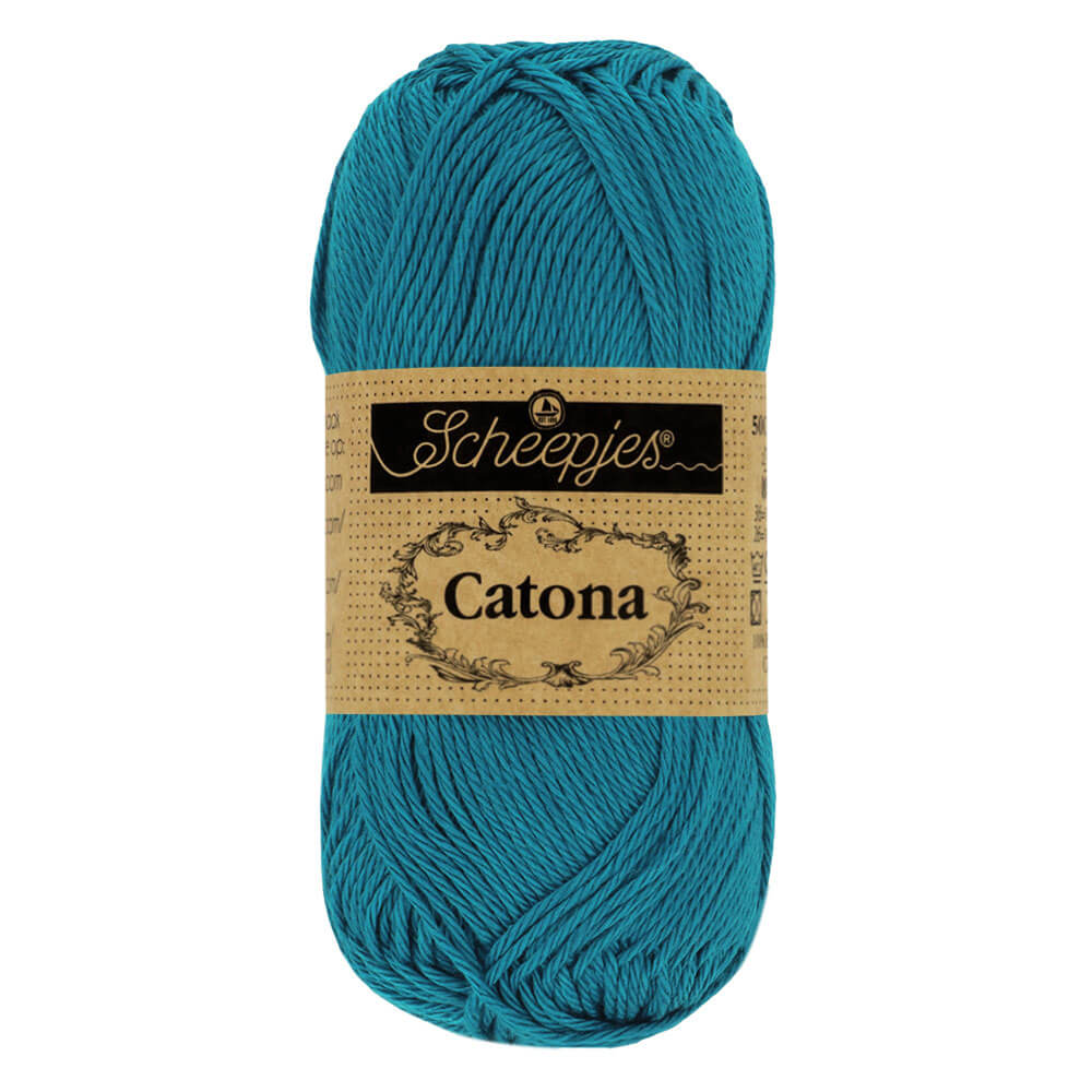 Scheepjes Catona 10g - 400 Petrol Blue