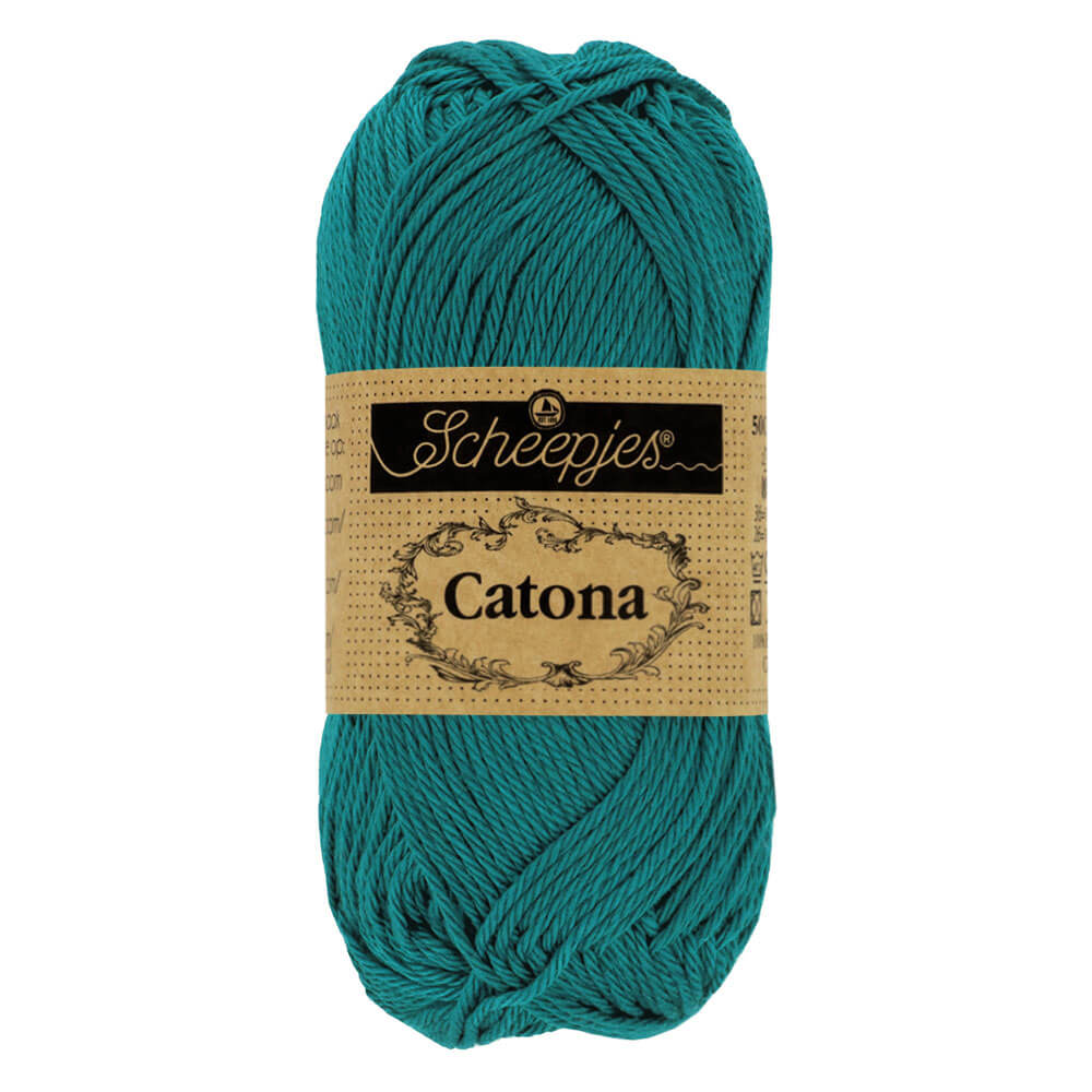 Scheepjes Catona 10g - 401 Dark Teal