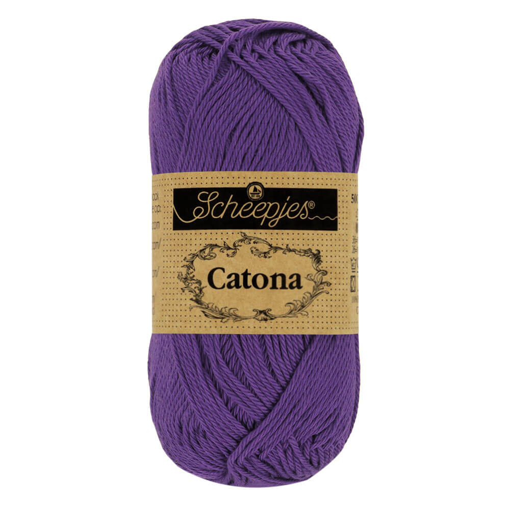 Scheepjes Catona 10g - 521 Deep Violet