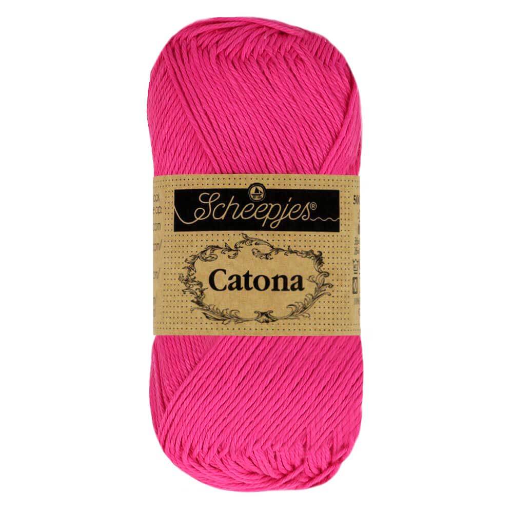 Scheepjes Catona 10g - 604 Neon Pink