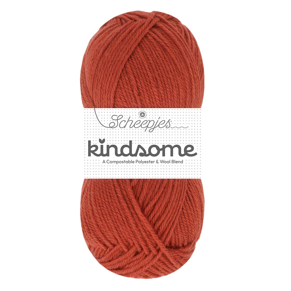 Scheepjes Kindsome 50g - 707 Rust Red