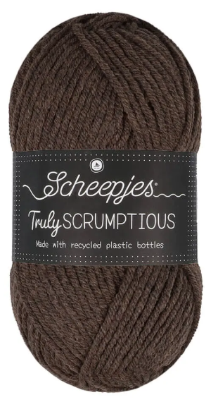 DIY-kit Gehaakt Kabelkussen | 50 × 50 cm | Scheepjes Truly Scrumptious | CL-H003