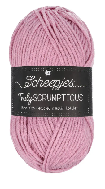 DIY-kit Gehaakt Kabelkussen | 50 × 50 cm | Scheepjes Truly Scrumptious | CL-H003