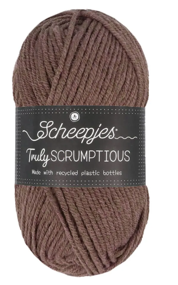 DIY-kit Gehaakt Kabelkussen | 50 × 50 cm | Scheepjes Truly Scrumptious | CL-H003