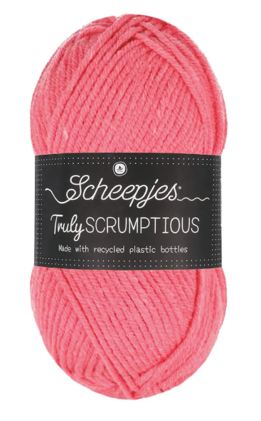 DIY-kit Gehaakt Kabelkussen | 50 × 50 cm | Scheepjes Truly Scrumptious | CL-H003