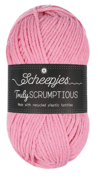 DIY-kit Gehaakt Kabelkussen | 50 × 50 cm | Scheepjes Truly Scrumptious | CL-H003