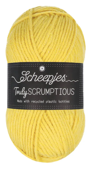 DIY-kit Gehaakt Kabelkussen | 50 × 50 cm | Scheepjes Truly Scrumptious | CL-H003