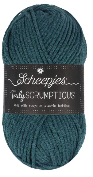 DIY-kit Gehaakt Kabelkussen | 50 × 50 cm | Scheepjes Truly Scrumptious | CL-H003