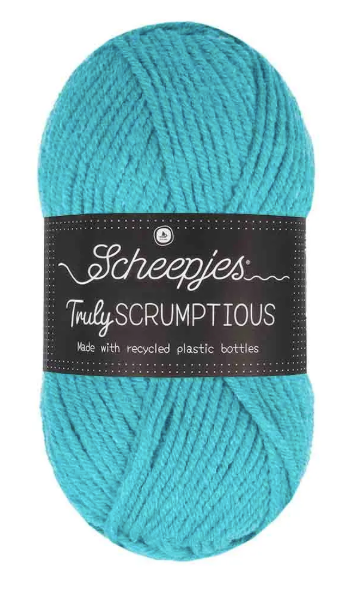 DIY-kit Gehaakt Kabelkussen | 50 × 50 cm | Scheepjes Truly Scrumptious | CL-H003