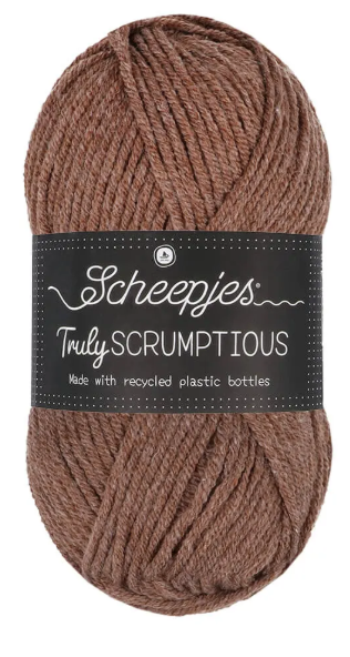DIY-kit Gehaakt Kabelkussen | 50 × 50 cm | Scheepjes Truly Scrumptious | CL-H003