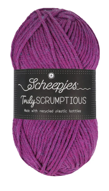 DIY-kit Gehaakt Kabelkussen | 50 × 50 cm | Scheepjes Truly Scrumptious | CL-H003
