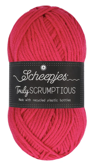 DIY-kit Gehaakt Kabelkussen | 50 × 50 cm | Scheepjes Truly Scrumptious | CL-H003