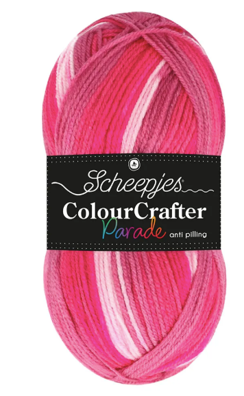 Scheepjes Colour Crafter Parade | Meerkleurig DK-garen | 100g
