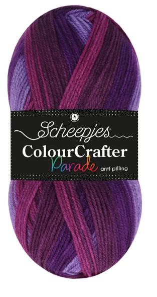Scheepjes Colour Crafter Parade | Meerkleurig DK-garen | 100g