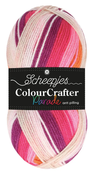 Scheepjes Colour Crafter Parade | Meerkleurig DK-garen | 100g