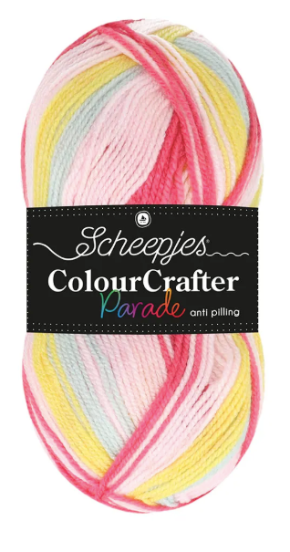 Scheepjes Colour Crafter Parade | Meerkleurig DK-garen | 100g