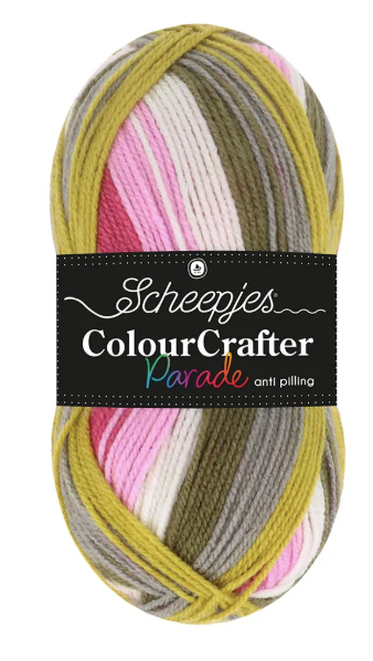 Scheepjes Colour Crafter Parade | Meerkleurig DK-garen | 100g