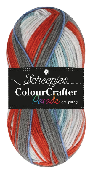 Scheepjes Colour Crafter Parade | Meerkleurig DK-garen | 100g