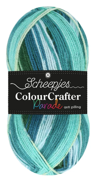 Scheepjes Colour Crafter Parade | Meerkleurig DK-garen | 100g