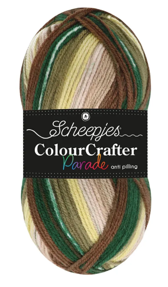 Scheepjes Colour Crafter Parade | Meerkleurig DK-garen | 100g