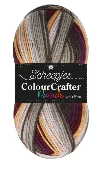 Scheepjes Colour Crafter Parade | Meerkleurig DK-garen | 100g