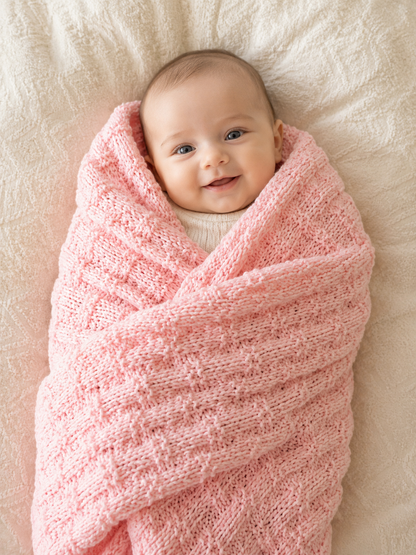 Breipatroon Babydeken | CL-B003 | Casa Lana