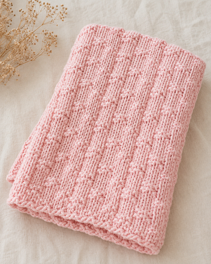 Breipatroon Babydeken | CL-B003 | Casa Lana
