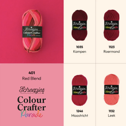 Scheepjes Colour Crafter Parade | Meerkleurig DK-garen | 100g