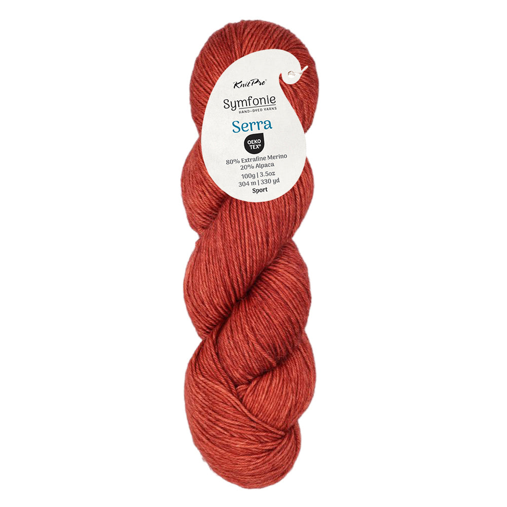 Symfonie Serra Solid 1x100g - SS5004 Ember Red