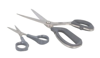 Ciseaux Opry en acier inoxydable 20,5 + 12,5 cm gris
