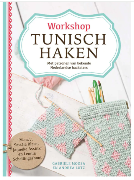 Workshop Tunisch haken - Gabrielle M. en Andrea L.