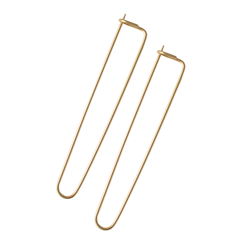 Seeknit Stekenhouder aluminium goud 13cm